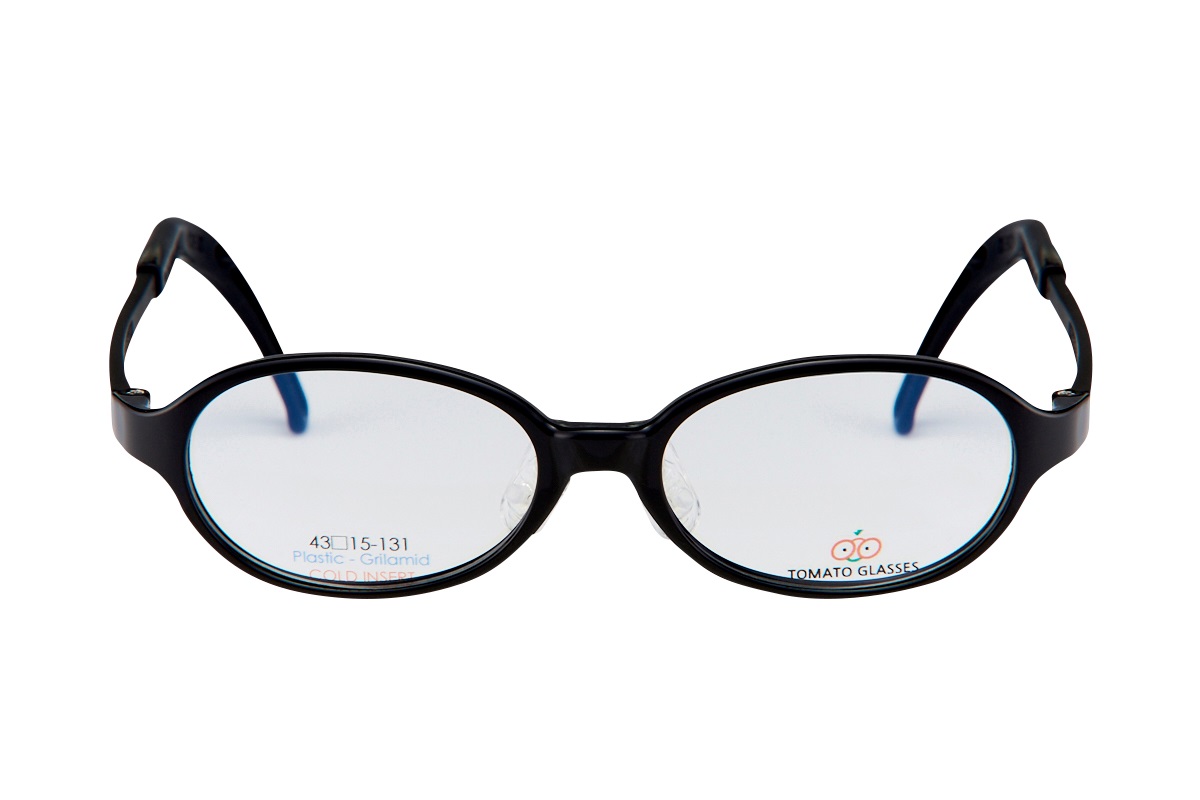 和風ピアス　とまとメガネ TOMATO GLASSES(トマトグラッシーズ) TKAC25ブラック(43サイズ