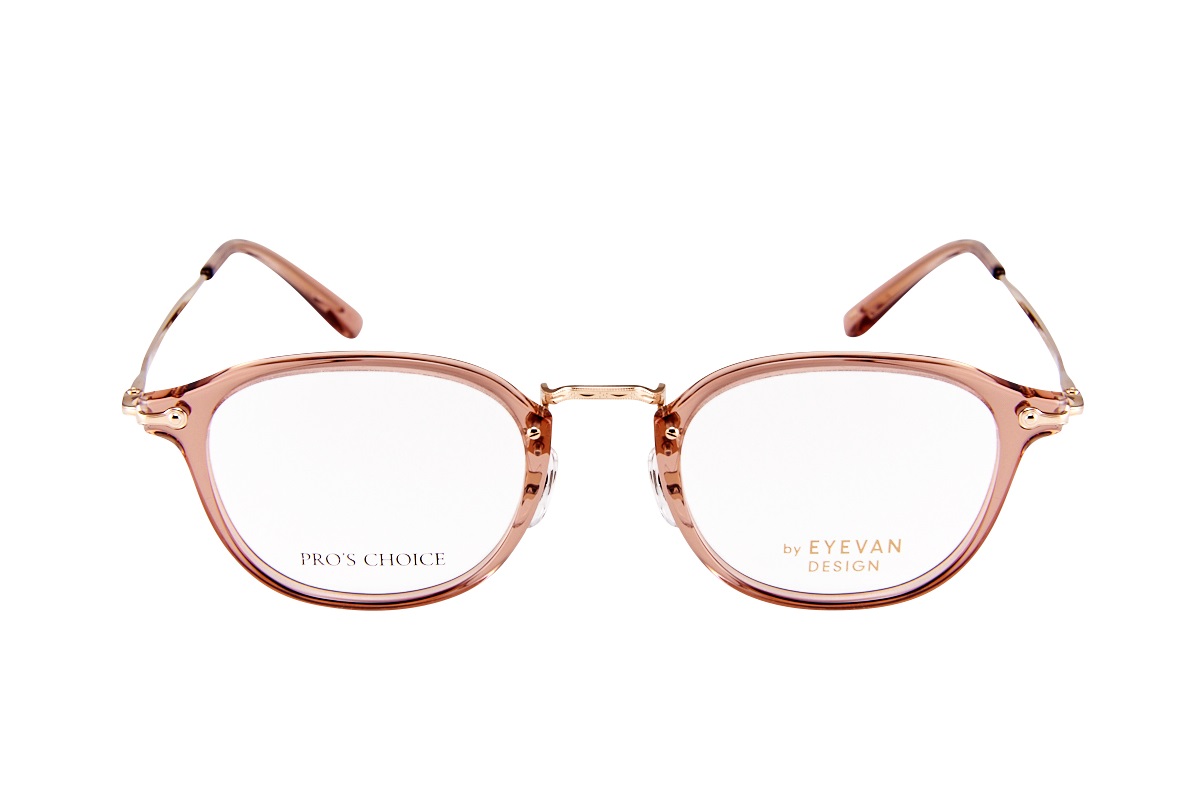 PRO'S CHOICE by EYEVAN DESIGN　ProEV2404C ピンクアンバーゴールド 47サイズ