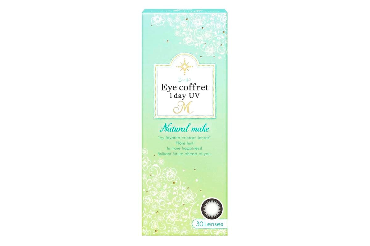 EYE COFFRET 1DAY UV Mナチュラル30P