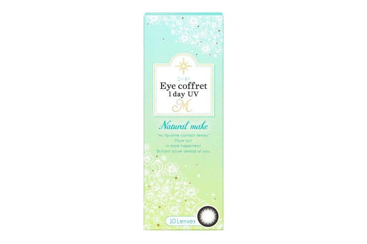 EYE COFFRET 1DAY UV Mナチュラル10P