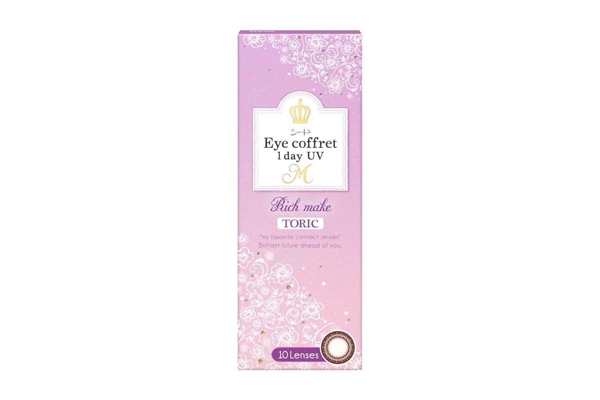 EYE COFFRET 1DAY UV M トーリック Rich make 10P