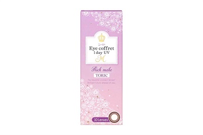 EYE COFFRET 1DAY UV M トーリック Rich make 10P