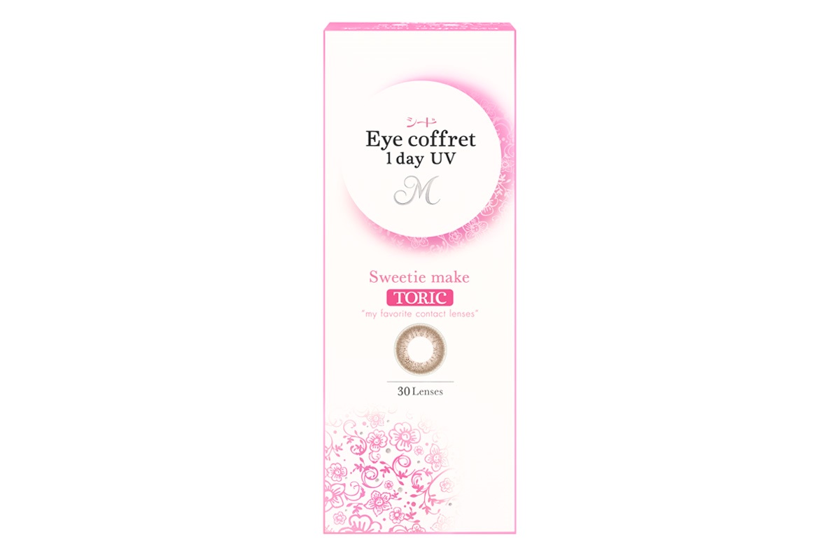 EYE COFFRET 1DAY UV M トーリック Sweetie make 30P