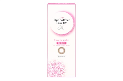 EYE COFFRET 1DAY UV M トーリック Sweetie make 30P