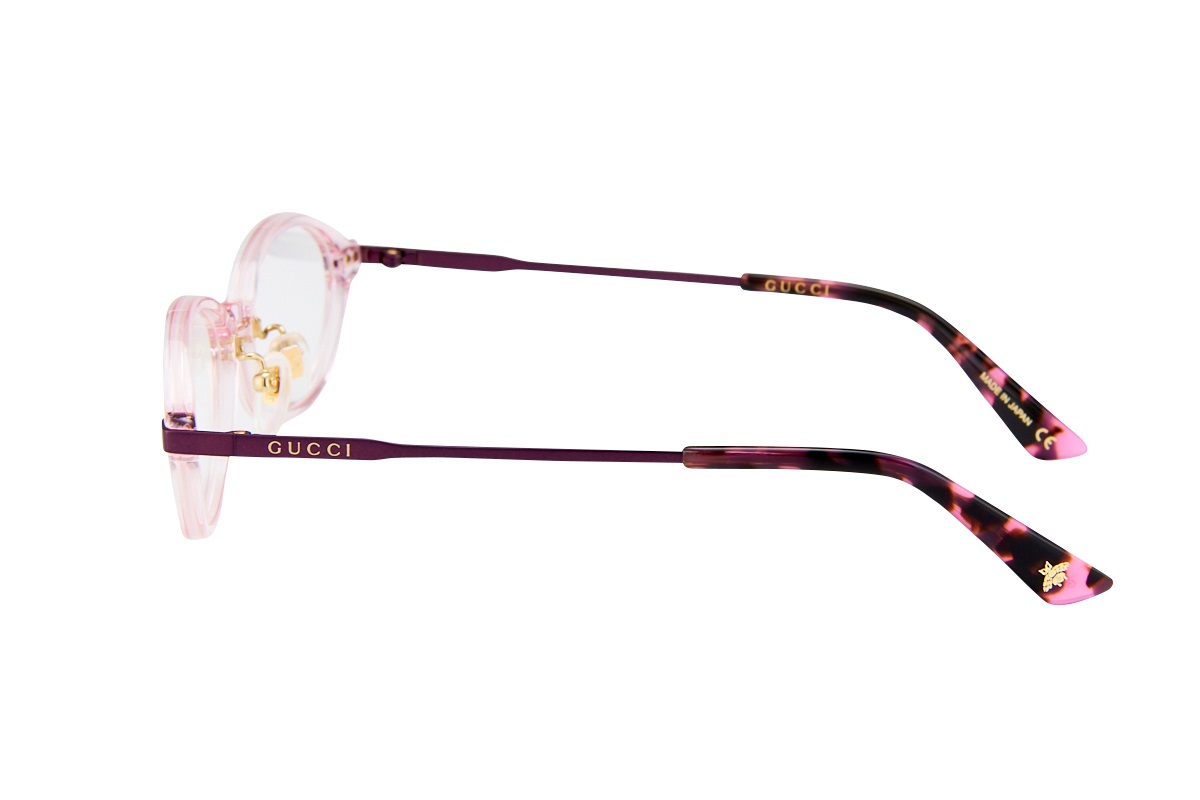 Gucci ゴールド ピンク メガネ Amazon | [グッチ] Gucci GG0184O 013 透明 ピンク スクエア
